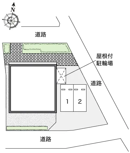 ★手数料０円★福岡市博多区千代４丁目　月極駐車場（LP）